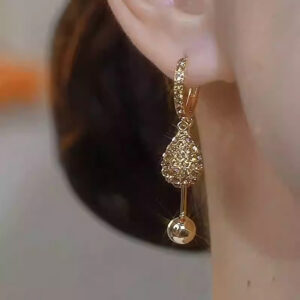 Luxe Crystal Teardrop Earrings