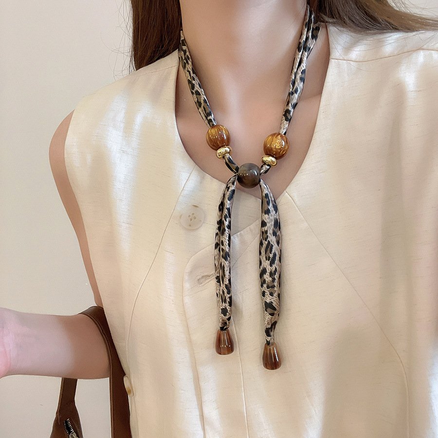 Desert Trail Beaded Y-Lariat Necklace